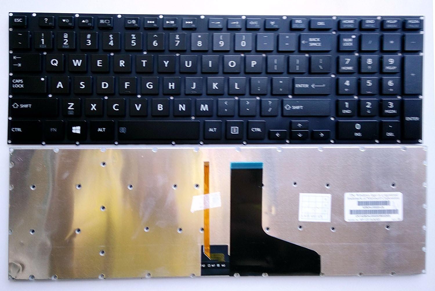 Toshiba Satellite 50-B P50T-A P50T-B P55-A Laptop Keyboard Replacement