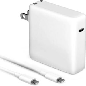 Apple 61W USB-C Power Adapter for MacBook Retina 12-inch, MacBook Air 13 14 inch (2018–2020) MacBook Pro 13-inch (2016–2020) Charger