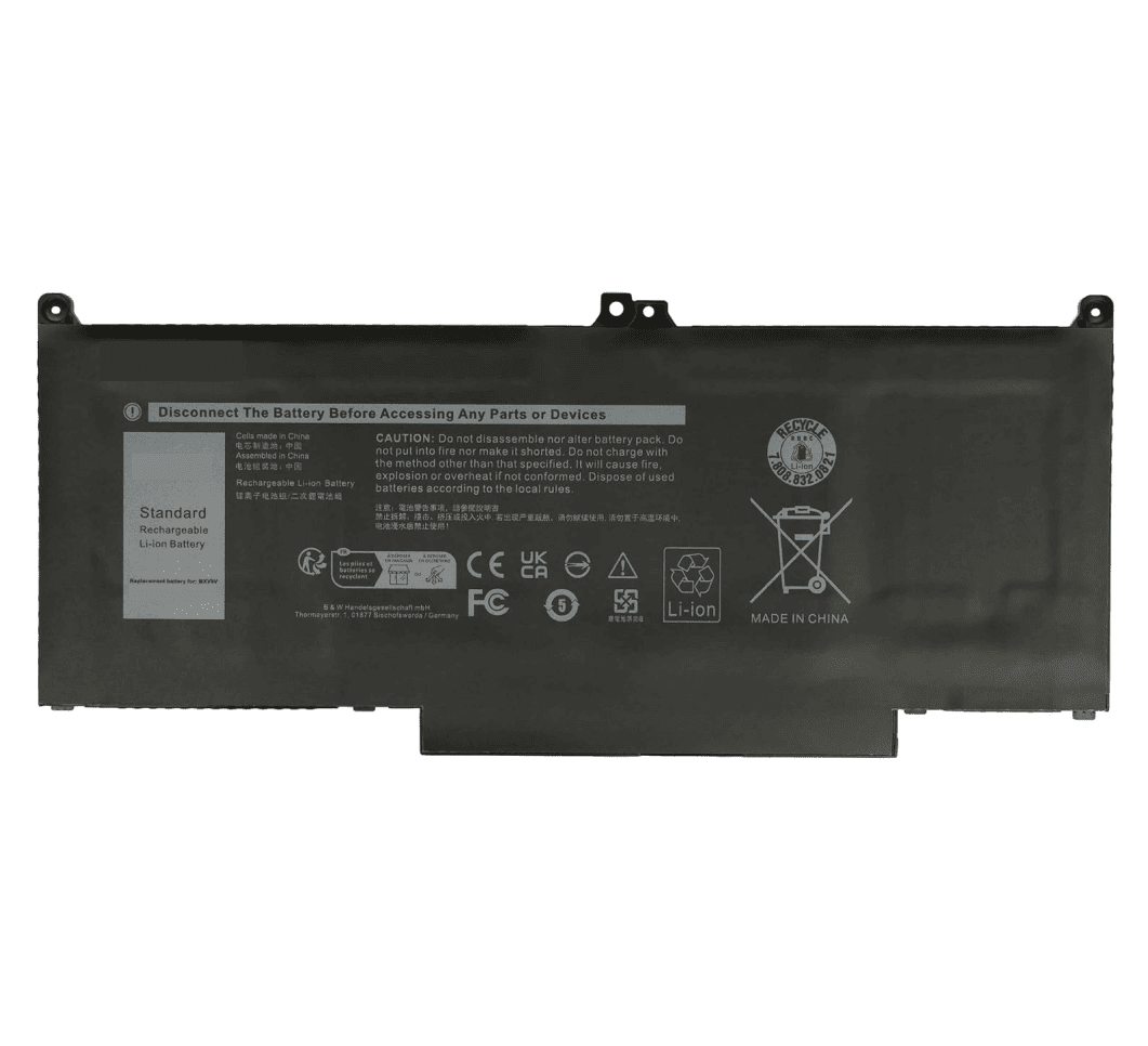 Dell Latitude MXV9V 5300 7300 7400 7.6V 60Wh Original Laptop Battery