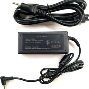 19V 3.42A AC DC Charger Adaptor Replacement for Toshiba PA3714E-1AC3 Power Supply Cord 65W
