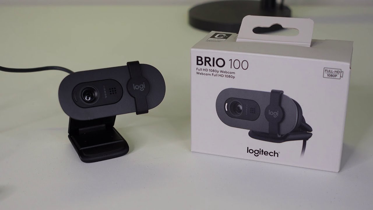 Logitech Brio 100 Full HD Webcam