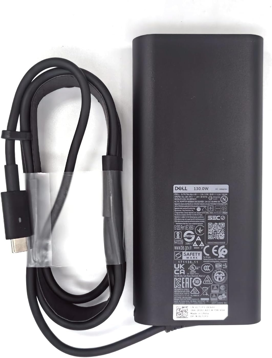 Dell Laptop Charger 130W USB C Type C AC Adapter for Dell Precision 3551 3560 3561 3570 3571 5470 5550 5560 5570 5750 5760 5770 Charger