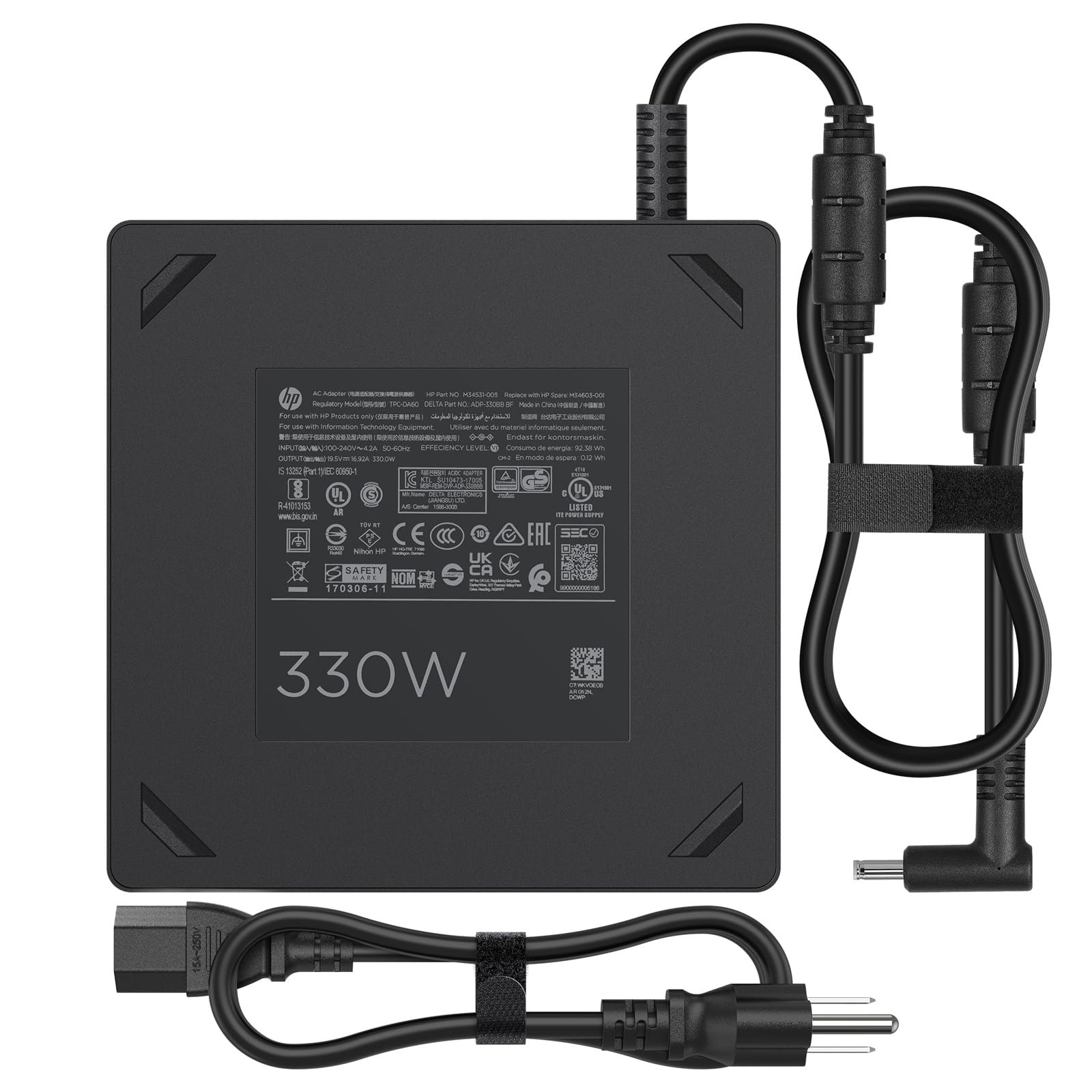 Original Adapter Charger HP 19.5V 16.9A 330W 4.5 x 3.0 Bluepin